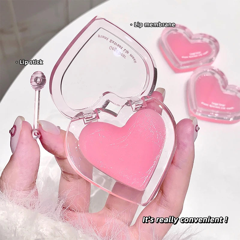 Gege Bear plant Extract Lip Balm Set Moisturizing Lip Balm Lip Gloss Set Moisturizing Colorless Moisturizing